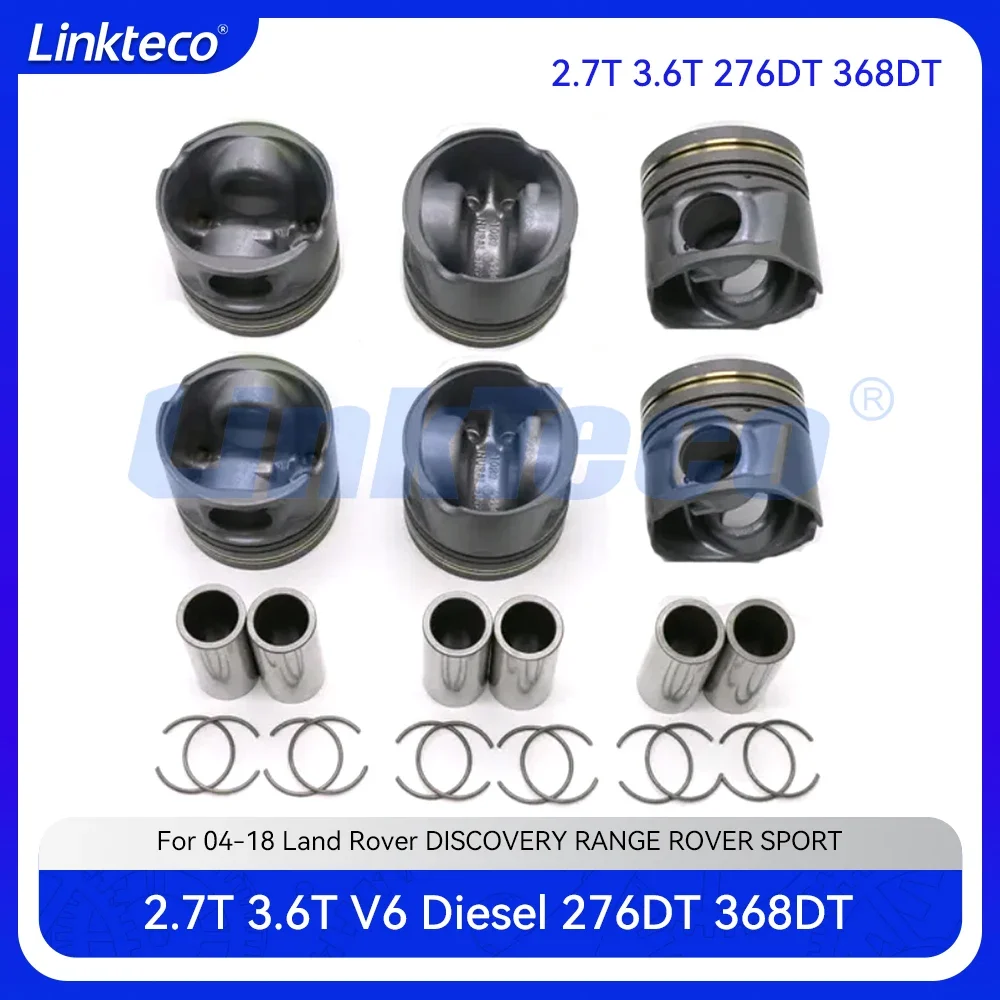 

Engine Piston&Ring For 2.7 3.6 T L Diesel 276DT 368DT For 04-18 Land Rover DISCOVERY RANGE ROVER SPORT L319 L322 L320 2.7T 3.6T