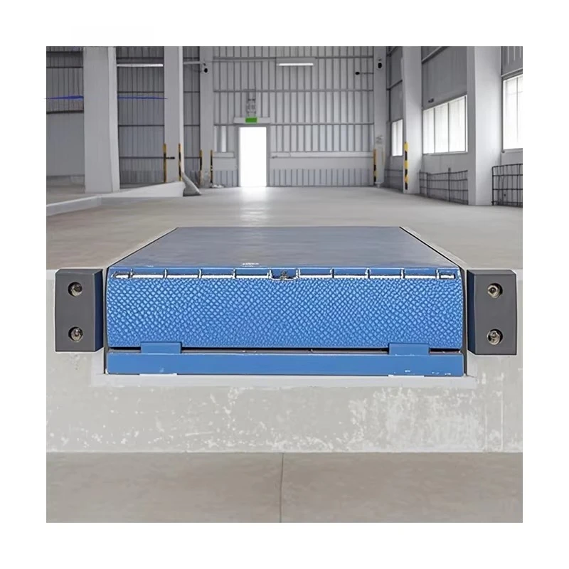 Electric Hydraulic Dock Leveler Loading Dock Platform with Safety Lock for Cargo Transfer and Logistics Center