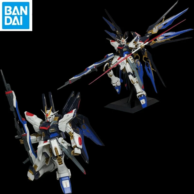 【In Stock】Bandai Gundam Assembled Model PG Strike Freedom Kira 1/60 Action Figure Gift for Collectors
