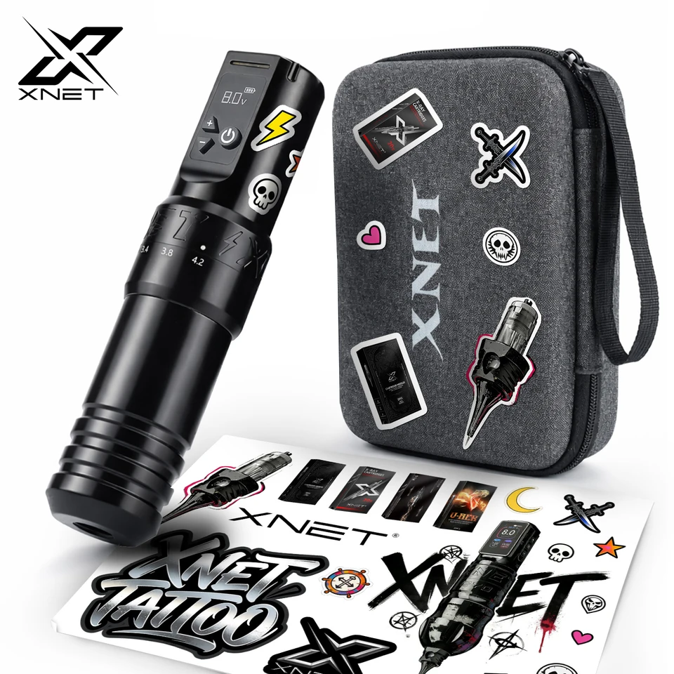 XNET T1 Wireless Tattoo Machine 2.0-4.2mm Stroke