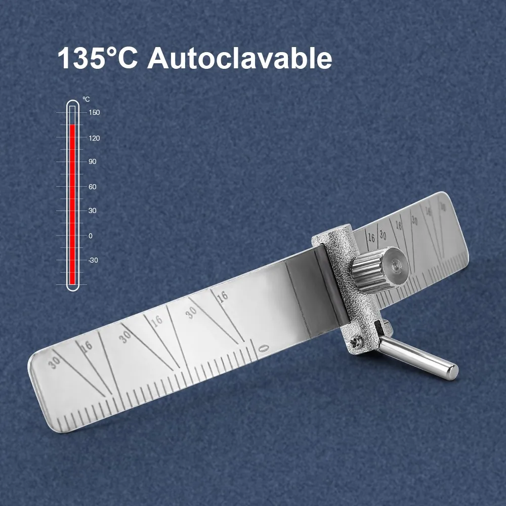 Dental Implant Locating Guide Surgical Planting Positioning Locator Angle Ruler Guage Autoclavable