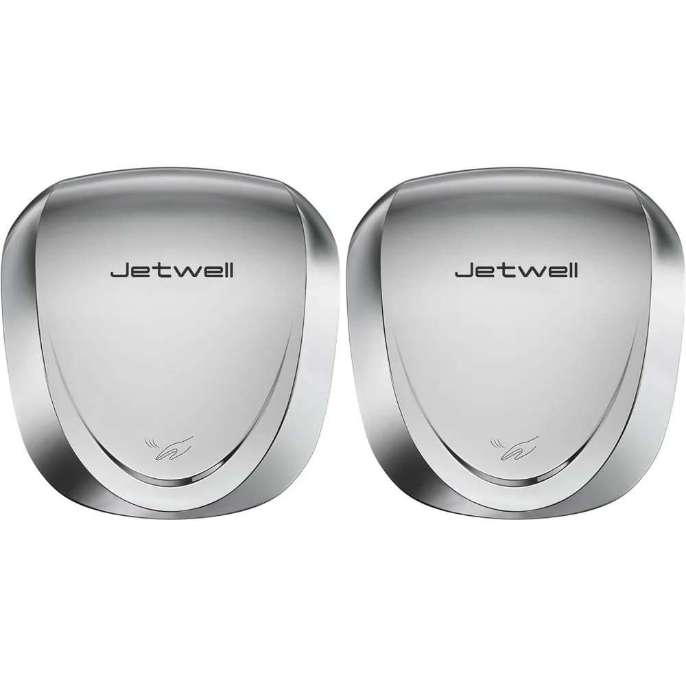 2Pack Approved Commercial Hand Dryer with HEPA Filter- Automatic High Speed Stainless Steel Hand Dryers for Bathrooms