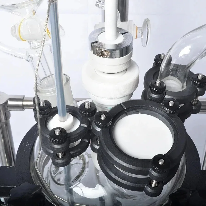 20L Hydrolysis Jacketed Glass Reactor for Biochemical Industry - Laboratory Equipment