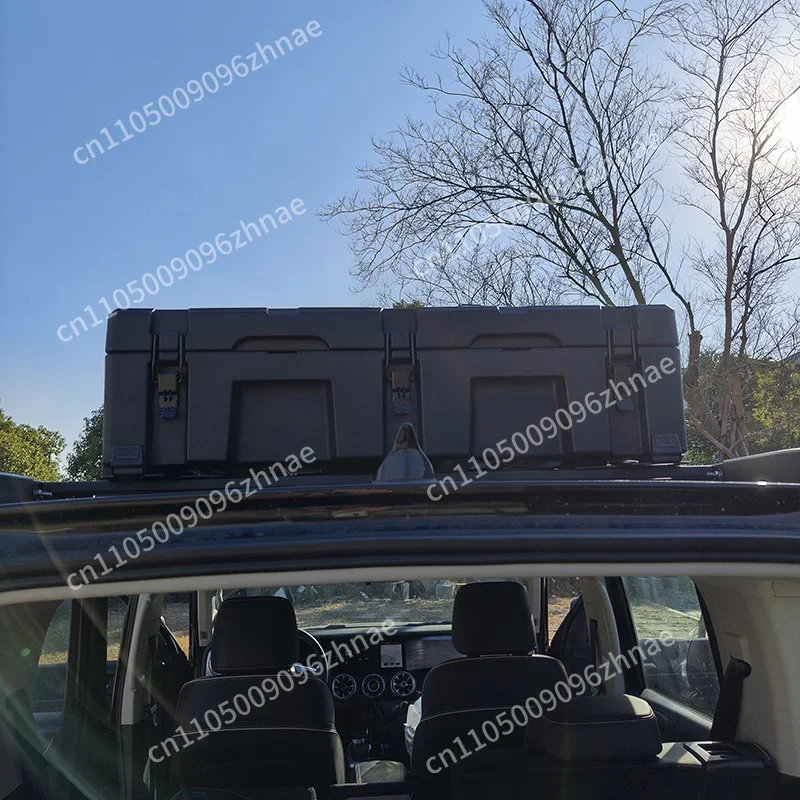 off-road roof box, 92L car top box, SUV  camping special storage, cargo