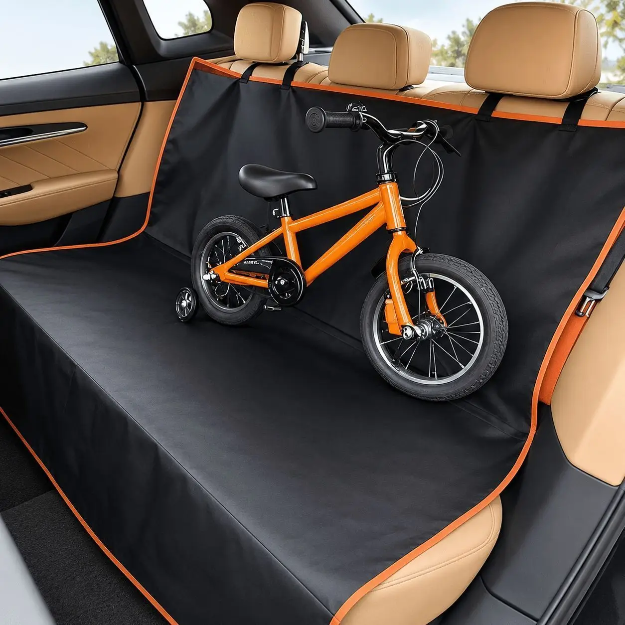Pet Car Seat Cover Waterproof Dog Mat Nonslip Back Seat Protector Cargo Liner Trunk Pad Durable Pet Travel Carrier