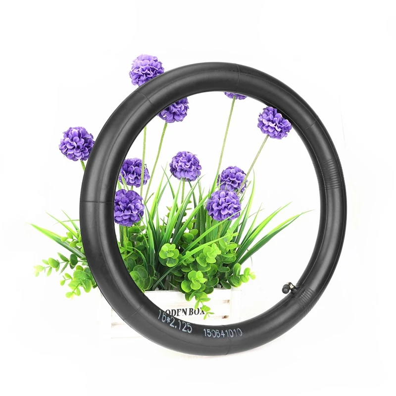 Ulip16x2.125 Bocca curva esterna Camera d'aria da 45 gradi per bicicletta elettrica Moto Camera d'aria per bicicletta per bambini