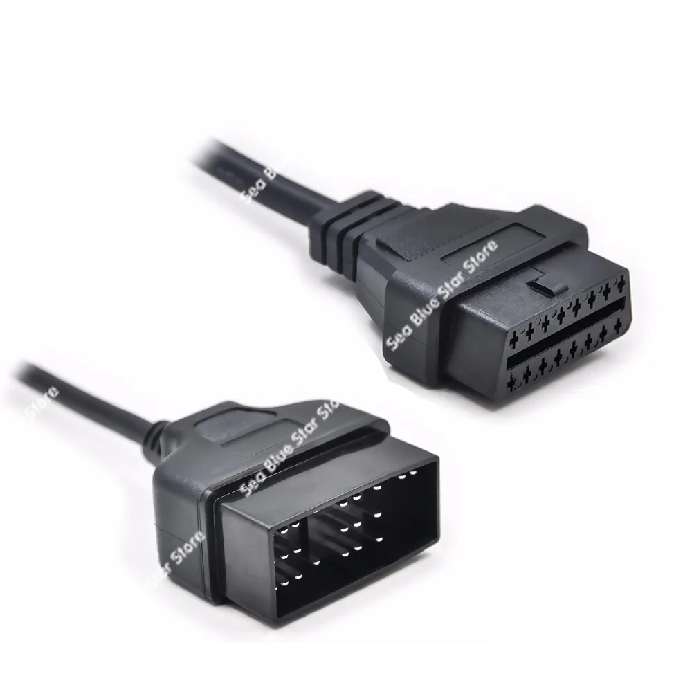 TOYOTA 22Pin to 16Pin OBD1 to OBD2 Connecting Cable