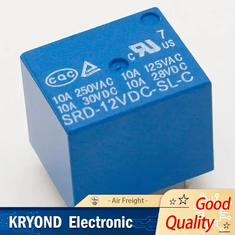 5PCS SRD-12VDC-SL-C…