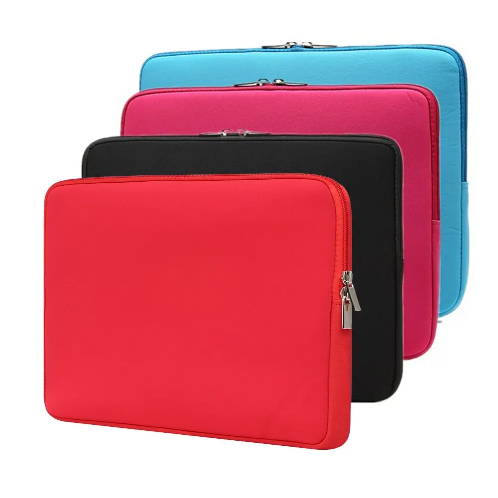 Funda de tela de algodón con forro suave para portátil, maletín para Lenovo, HP, Dell, Asus, 11, 13, 14, 15 y 17 pulgadas