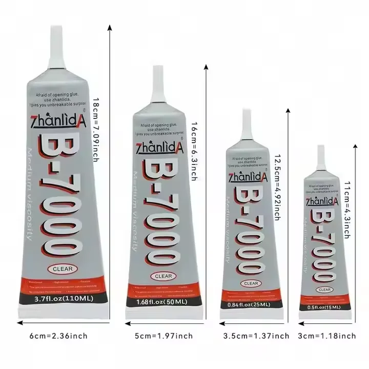 110 مللي B7000 الغراء شاشة الهاتف المحمول Superglue لاصق الهاتف غراء الزجاج إصلاح نقطة الماس مجوهرات لتقوم بها بنفسك أدوات الغراء