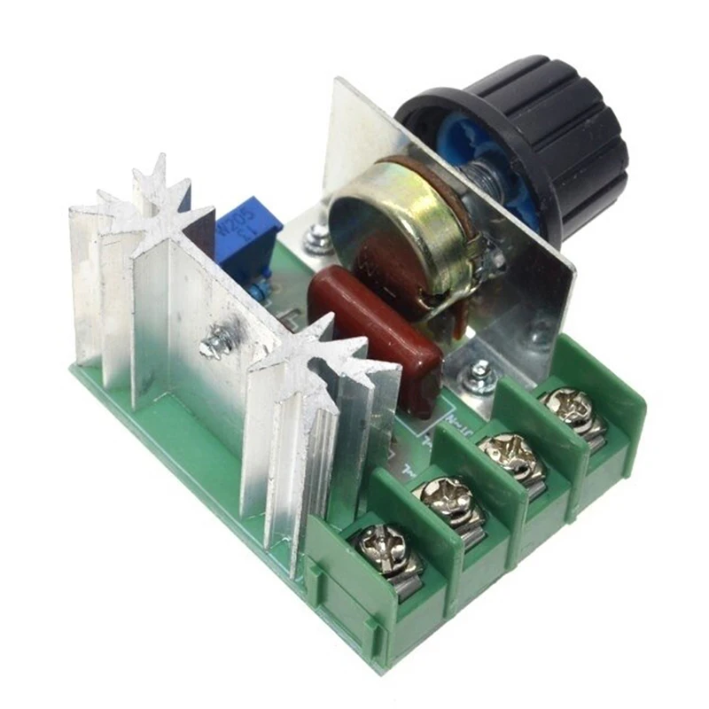 1Pc High Quality 2000W AC 220V SCR Electronic Voltage Regulator Module Speed Control Controller