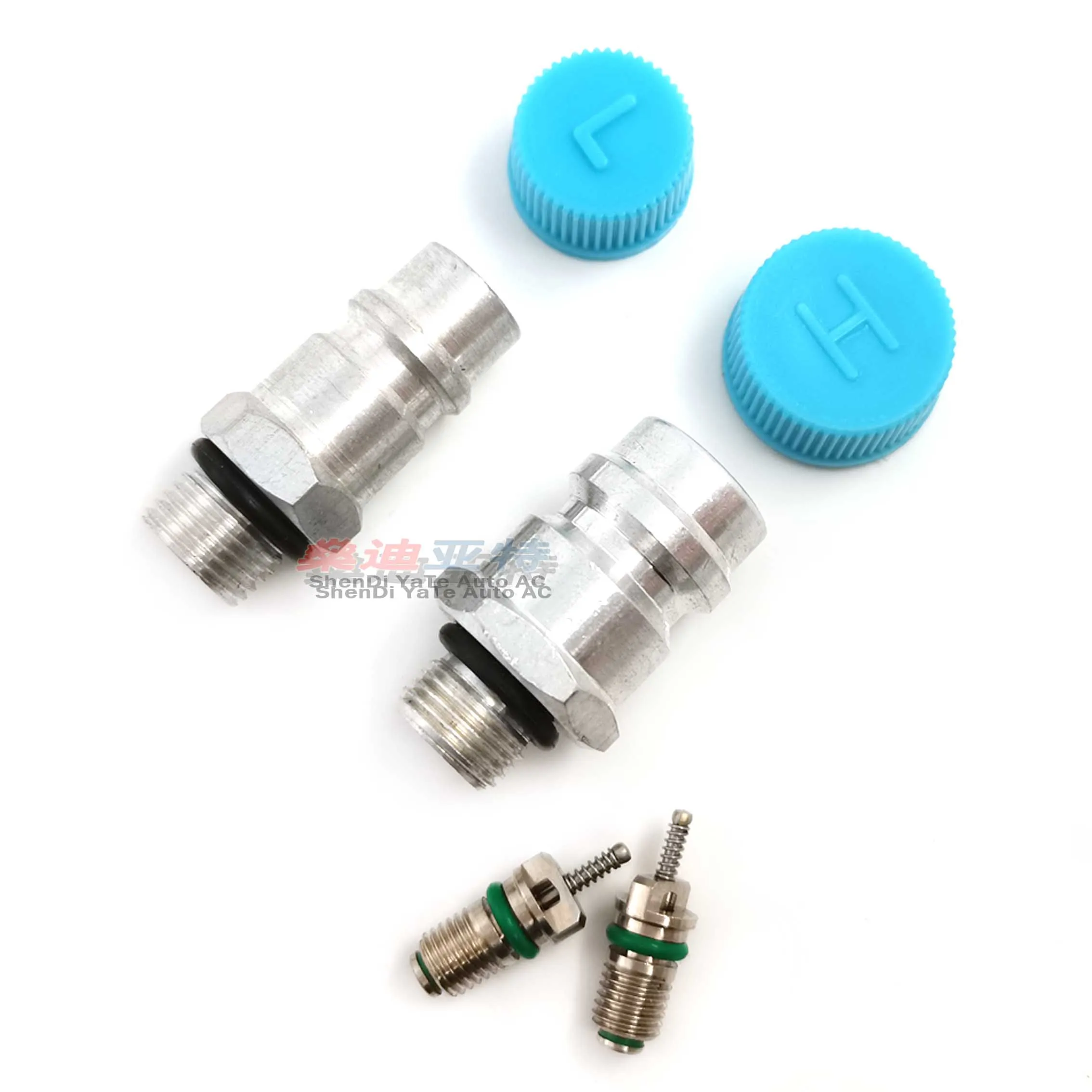 R134a High And Low Pressure Refueling Nozzle For Auto A/C Pipe Fluoride Joint for BYD S6 S8 S7 F3 Qin Pro Song Valve Core Valve
