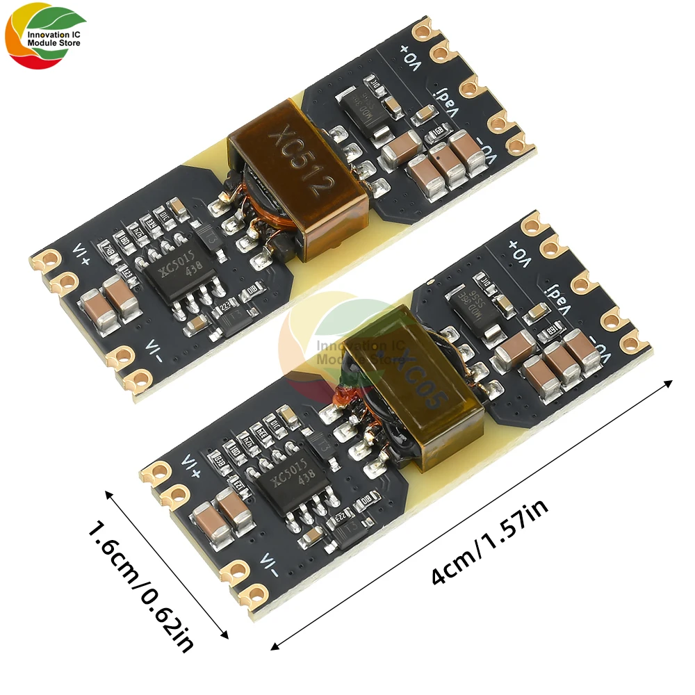 XC5015 DC-DC 9-42 فولت إلى 5/12 فولت الناتج تنحى وحدة معزولة واسعة الجهد وحدة باك الطاقة تموج منخفض وحدة الطاقة