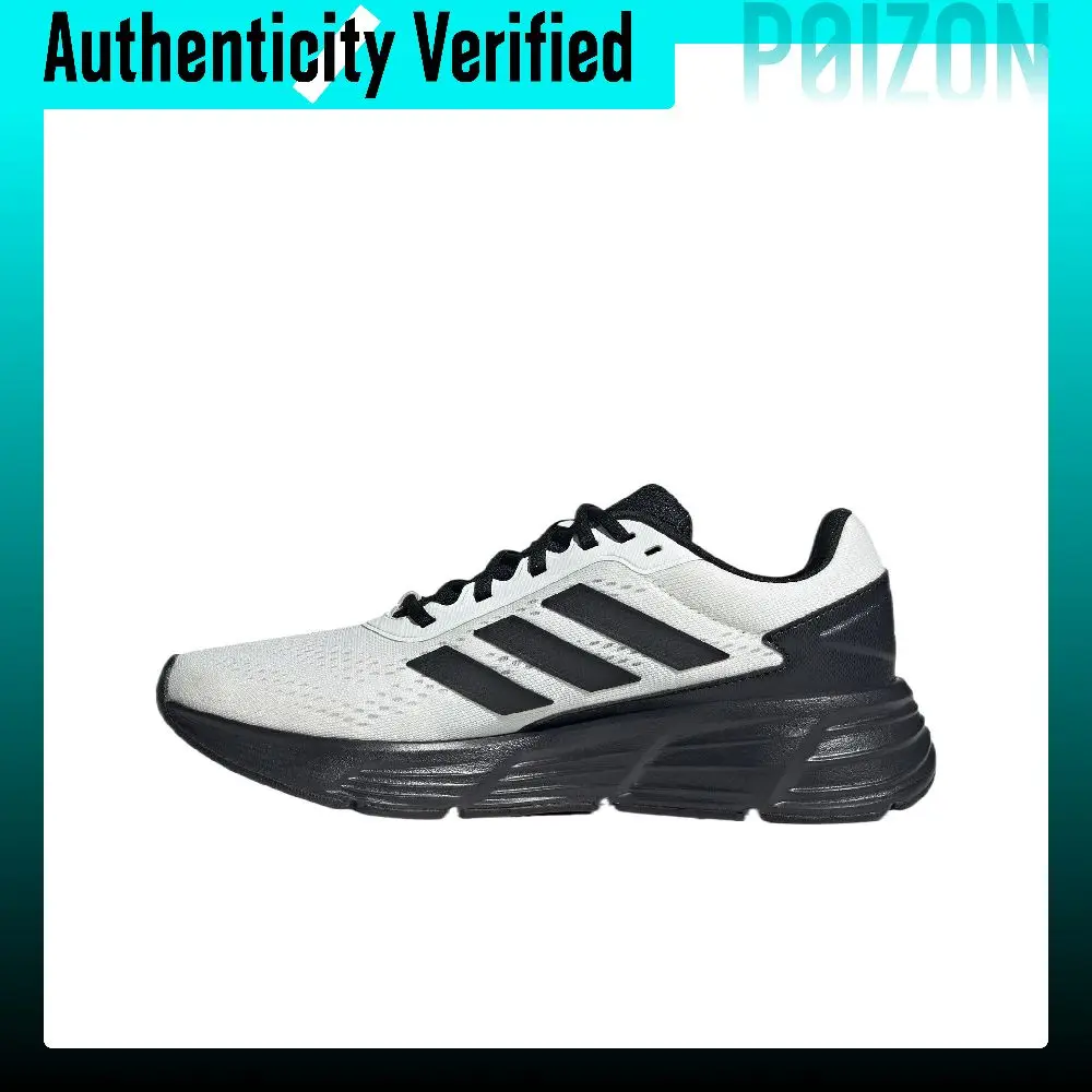 Adidas Galaxy Wear resistant And Lightweight Low top Running Shoes Unisex Black JP8038