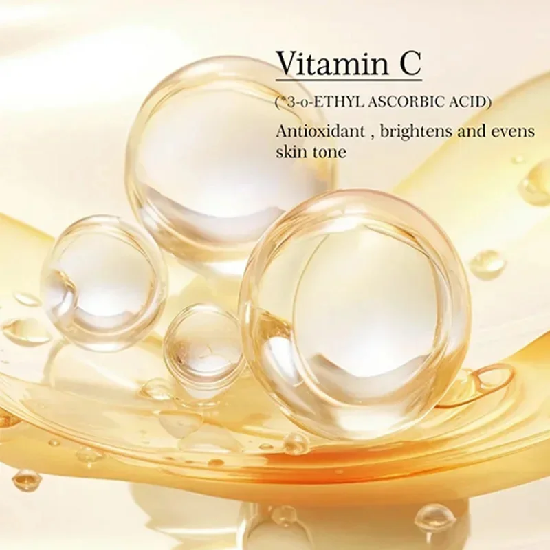 Vitamin C Whitening Freckles Serum Cream Remove Dark Spots Melasma Niacinamide Lighten Melanin Acne Scars Anti-aging Skin Care