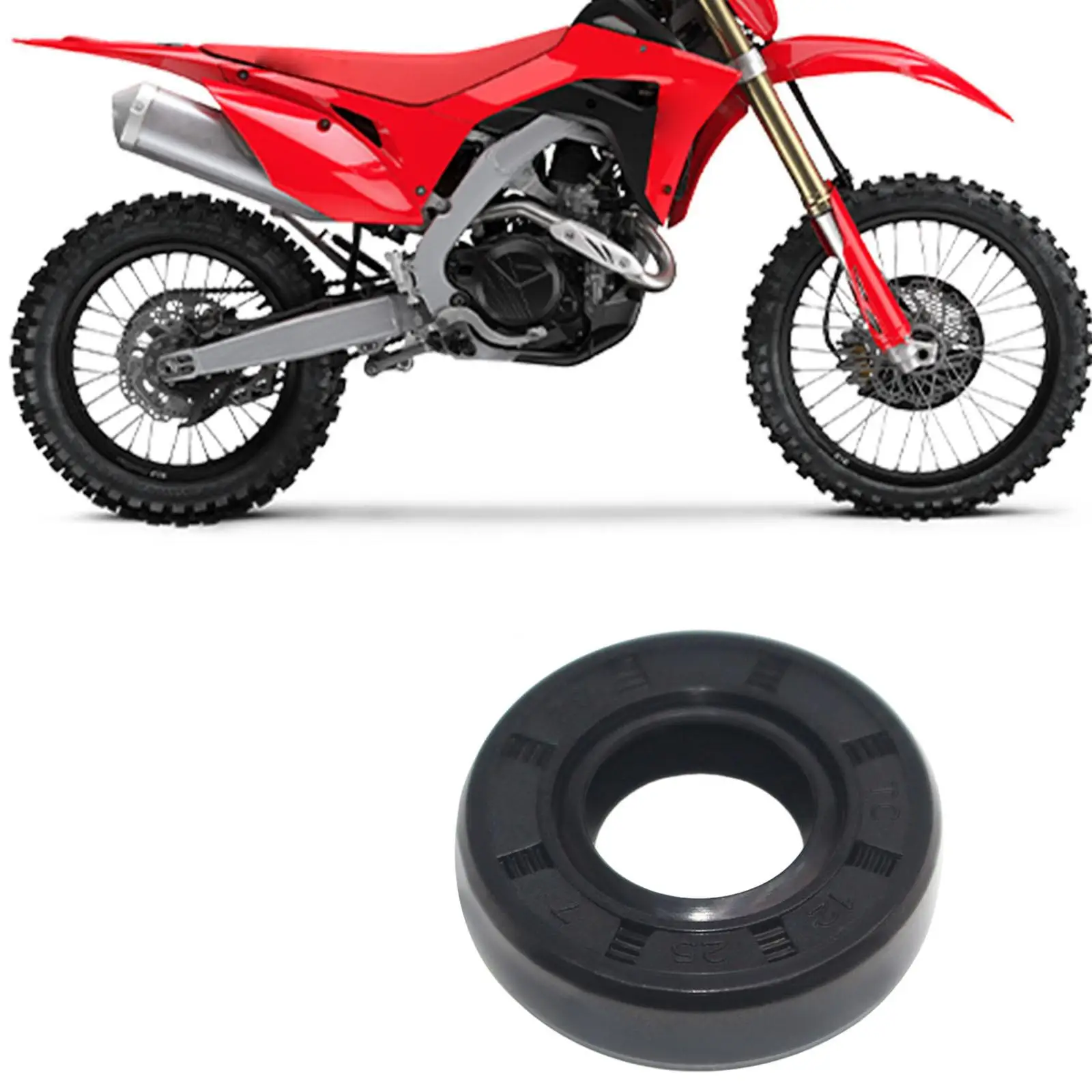 Motorcycle Water Pump Shaft Seal Replaces Engine Part for Honda Crf450R