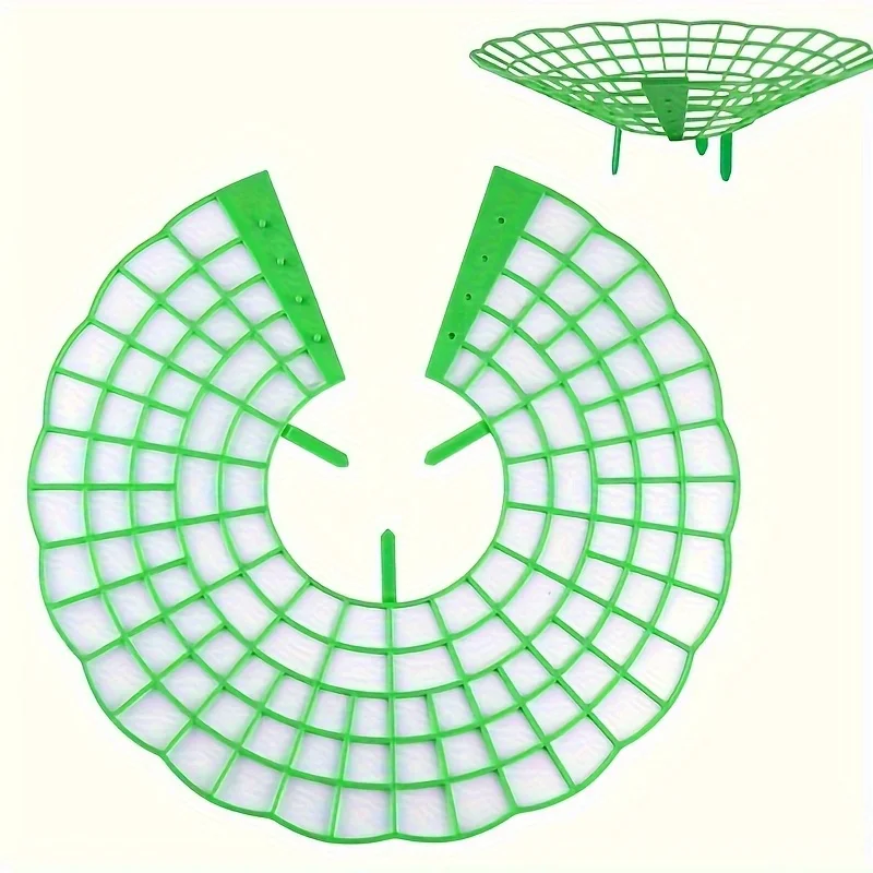 10 Pieces of Strawberry Plant Supports - 3 Support Legs - Prevents Deterioration and Rot, Easy to Assemble and Reusable, Plant Yield Enhancer, Garden Essentials | Modern Strawberry Support