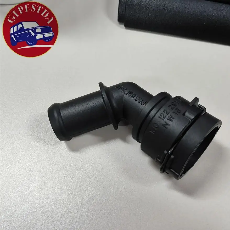 

1 шт. 1J0122291D соединитель шланга охлаждающей жидкости, соединитель водопроводной трубы для VW Bora Passat CC Golf Jetta MK4 Beetle Audi TT B8 S4 S5 1J0122291D