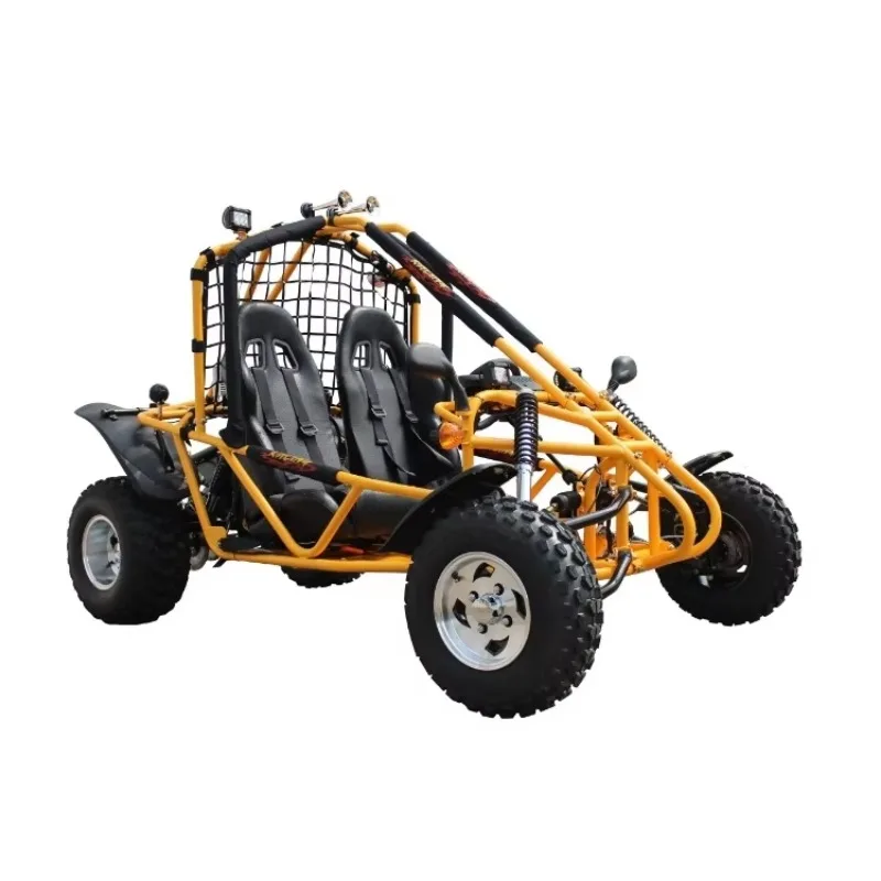 

150CC Sport Gas Stroller Go Kart Off-Road Kart with Two Seat Dune Stroller for Sale Chain Drive