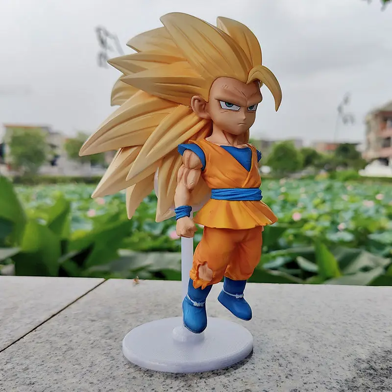 

Japanese Comics Seven Dragon Balls Anime Peripheral Gifts Super Saiya Great Devil 3 Wukong Handmade Model Ornaments Collection