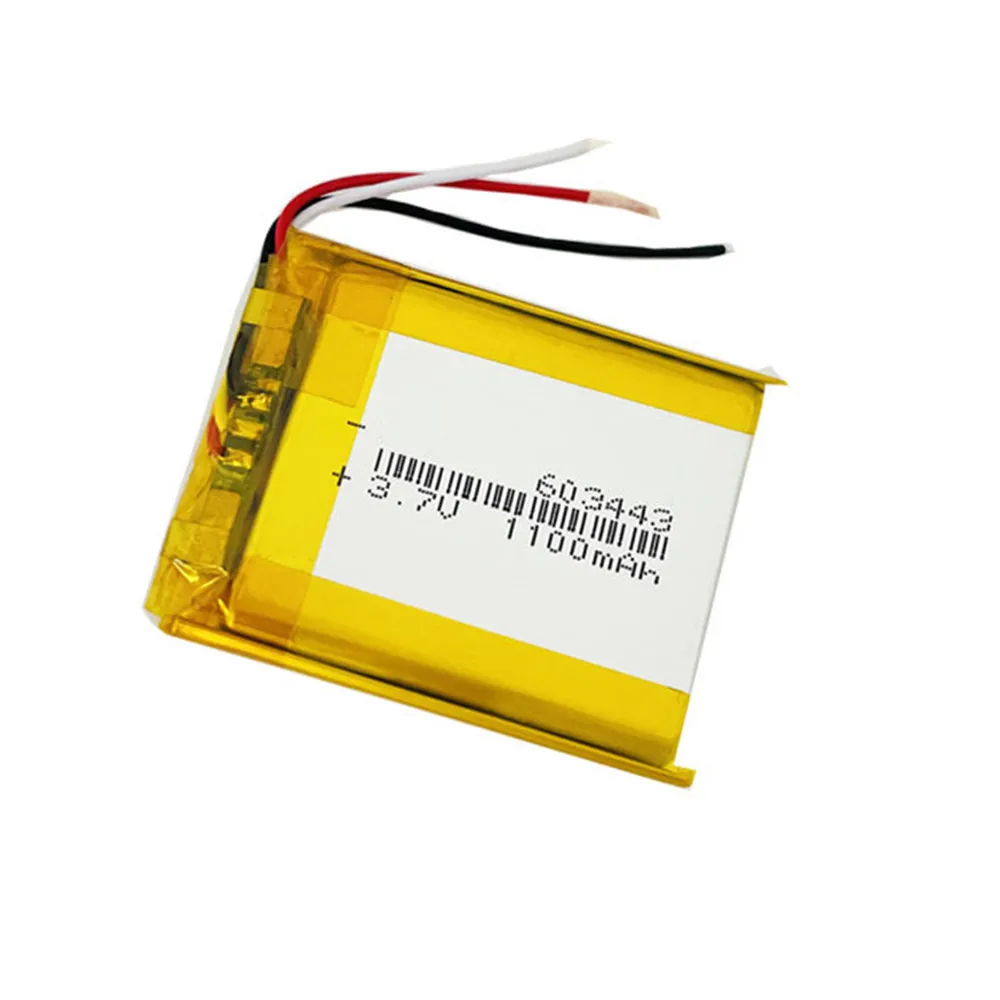 603443 3.7V 1100mAh Lithium Polymer Battery For Logitech Astro A20 A50 Gen 4 2016 Gen4 2019 533-000169 SRP603443 Gaming Headset