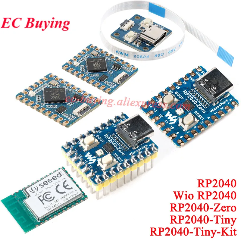 RP2040-Tiny Wio RP2040 ZERO: Die ultimative Entwicklungsumgebung für Arduino-Entwickler mit WiFi-Unterstützung