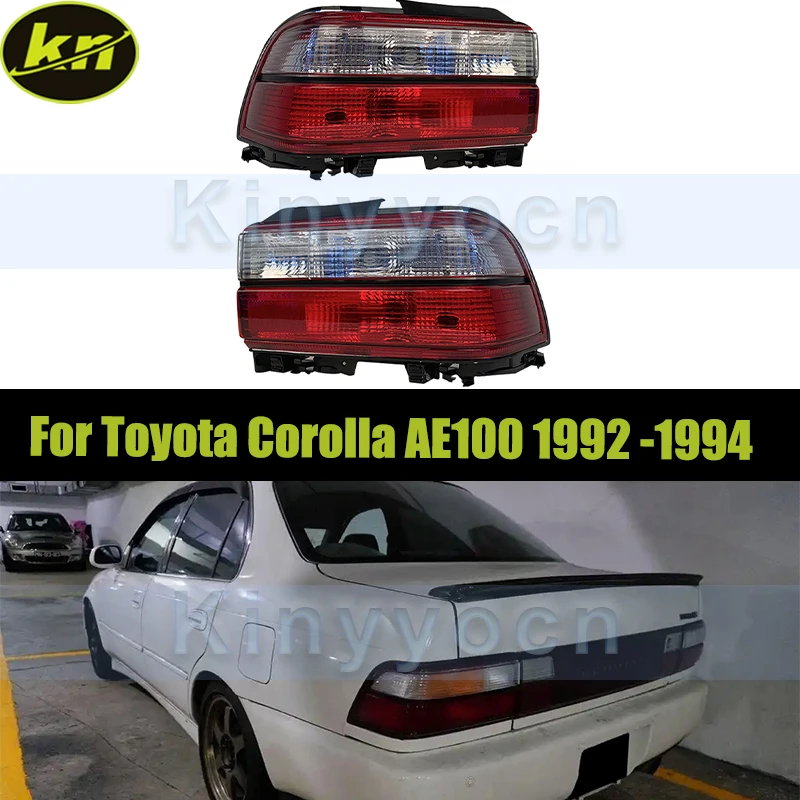 

Rear Bumper Tail Light For Toyota Corolla AE100 1992 1993 1994 Taillight Taillamp Brake Stop Reverse Lamp