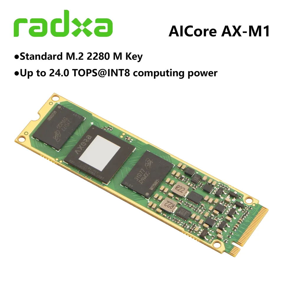 Radxa AICore AX-M1 Axera AX8850 AI アクセラレーションモジュール 24