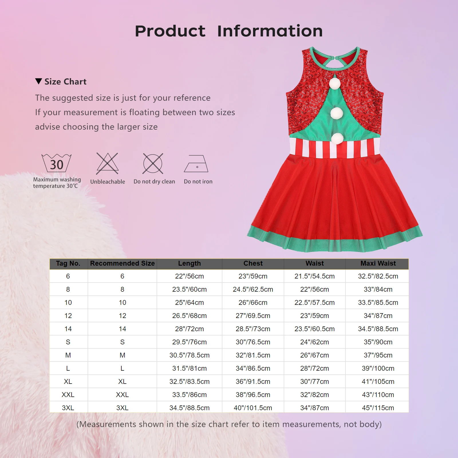 Women Christmas Santa Elf Costume Sleeveless Sequin Dance Dresses Xmas New Year Carnival Party Stage Performance Skating Dress