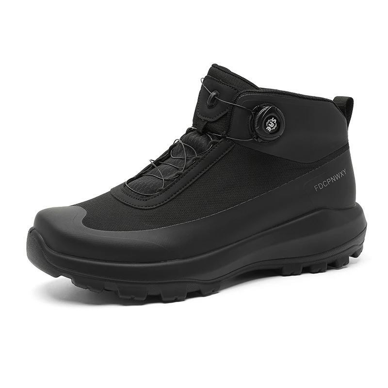 

Men's Hiking Shoes Suede Leather Outdoor Shoes Wear-resistant Men Trekking Walking Hunting Tactical Sneakers 38-46