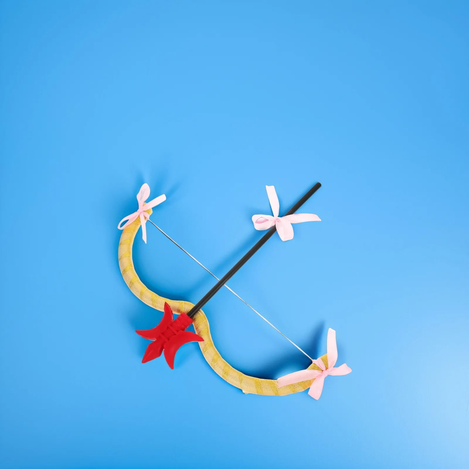 

1Set Cupid Costume Prop Set Cute Bow Arrow Accessories Small Lightweight Kit Valentines Day Party Supplies Cosplay Photo Props