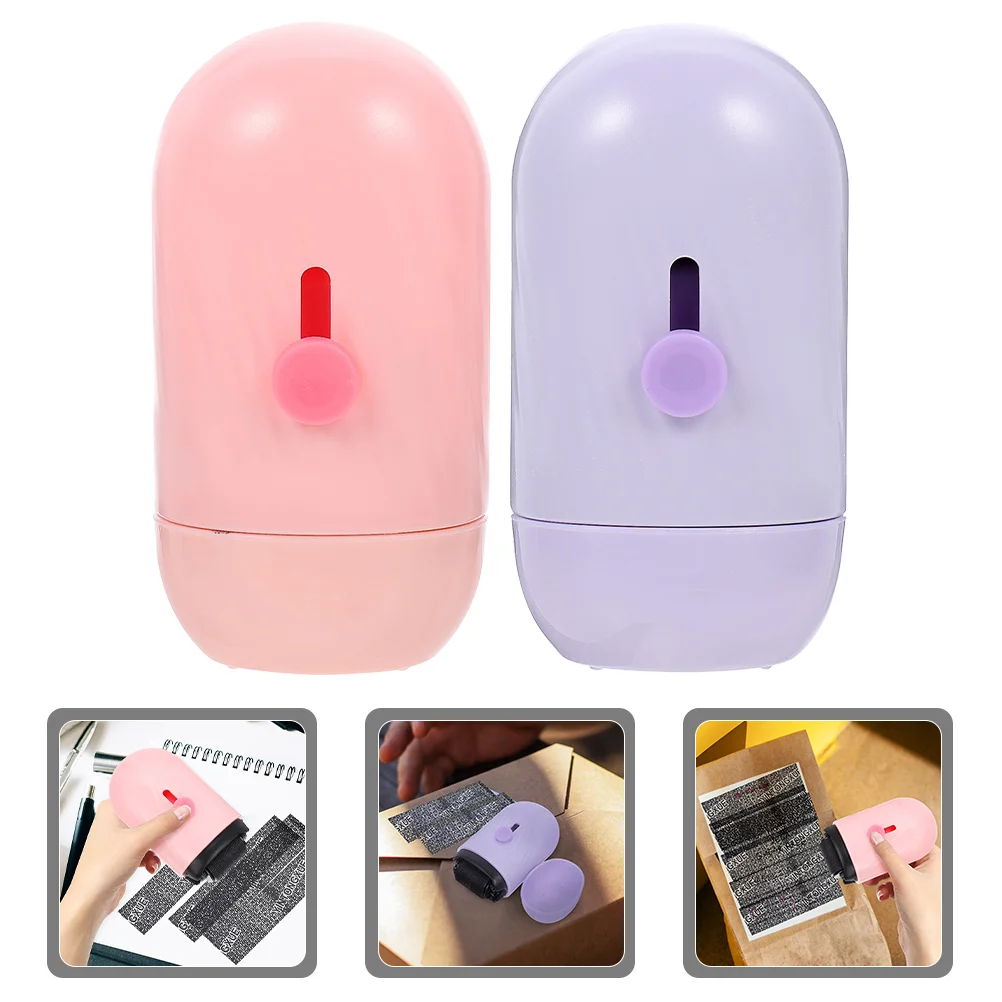 Id-bescherming Rolstempel Unboxing Corrector Postzegels Privacy Inkt Abs Multifunctioneel Vertrouwelijk