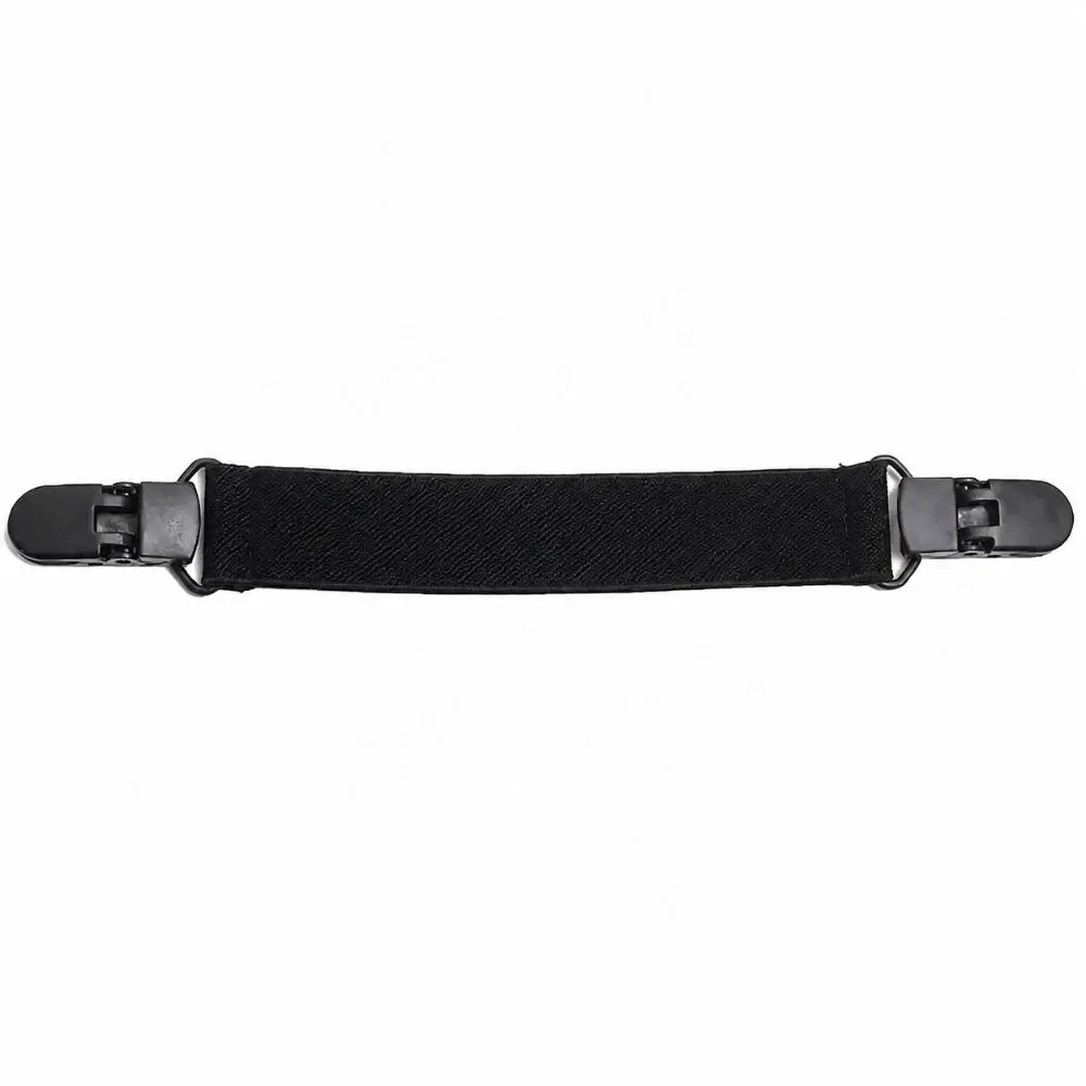 4pcs Portable Reusable Boot Straps Sturdy Adjustable Boot Clips Multi-purpose Elastic Straps with Clips Motorcycle Riding