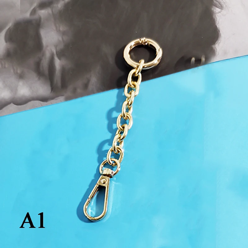 15/20cm  Extension Bag Chain Short Metal Purse Chain Strap Handbag handle replacement Chains for Extend Shoulder Bag Strap