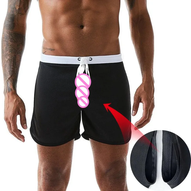 

U Convex Boxer Sissy Panties Gay Underpants Big Pouch Boxershorts Penile Hole Briefs Male Large Bag Underwear Men Pantaion Thong