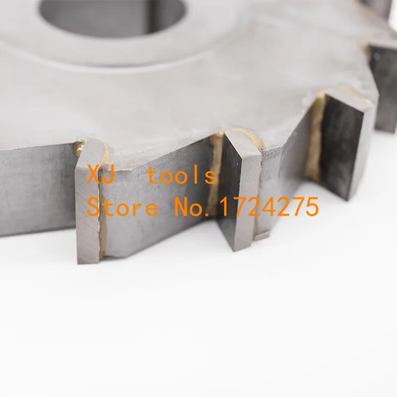 Imagem -04 - Tungsten Aço Liga Três Borda Fresa Espessura de 420 mm 63 mm 80 mm 100 mm 125 mm Novo 1pc
