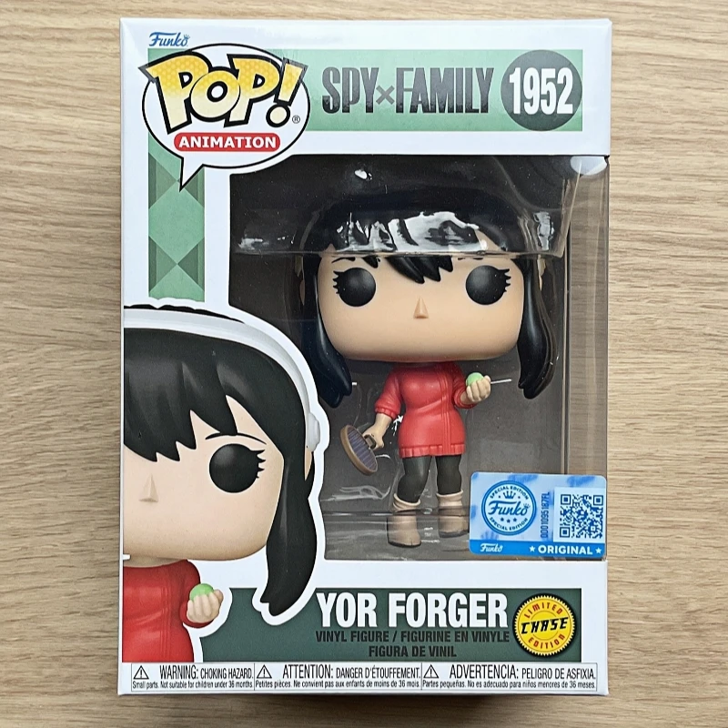 Funko Pop! Original Spy x Family Yor Forger Chase # 1952 Vinylfigur Anime Sammlerstück Modell Schreibtischdekoration Spielzeug Geschenk für Fans