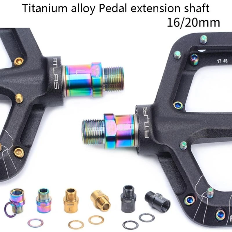 

77UF Pedal Lengthened Shaft Road Bike Lock Extension Crank Expander Cycling