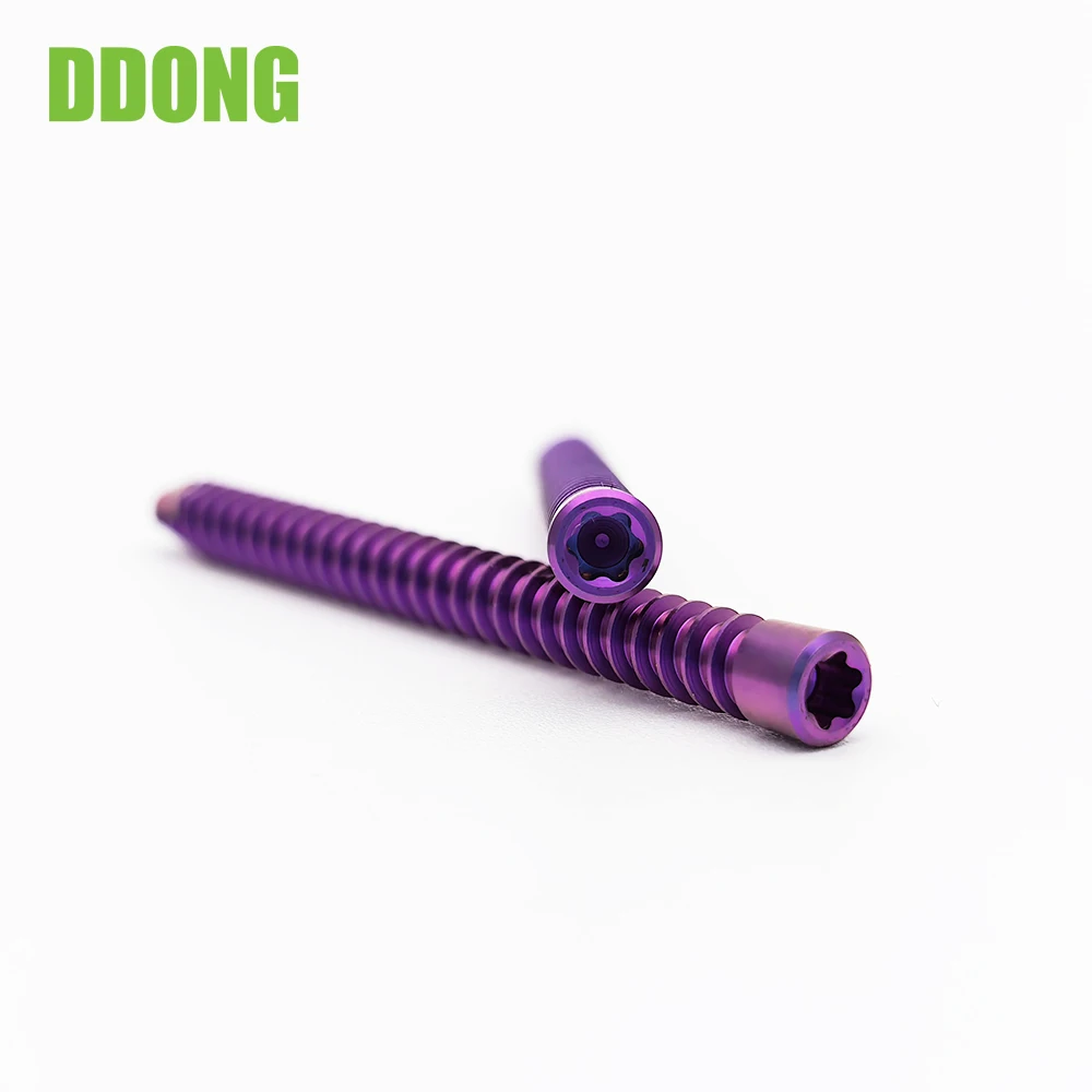 

4.0mm Titanium Alloy HC Locking Screw,TPLO Locking Screw,Conical Screw,Veterinaria Orthopedics Implant Surgical Instruments