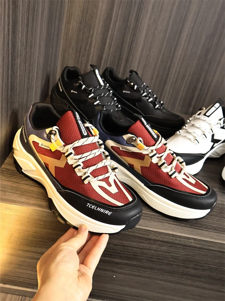 

Outdoor Climbing Series Spring 2025 Men's Sports Hiking Shoes Waterproof Non-Slip Casual Fashionable Leisure Shoes