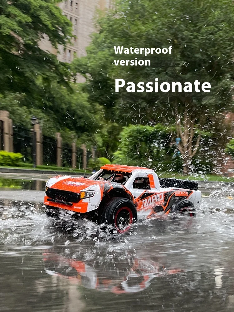 High Speed Waterproof Rc Remote Control Off-road Vehicle Four-wheel Drive Adult Professional Mountain Pulling Short Truck Toy