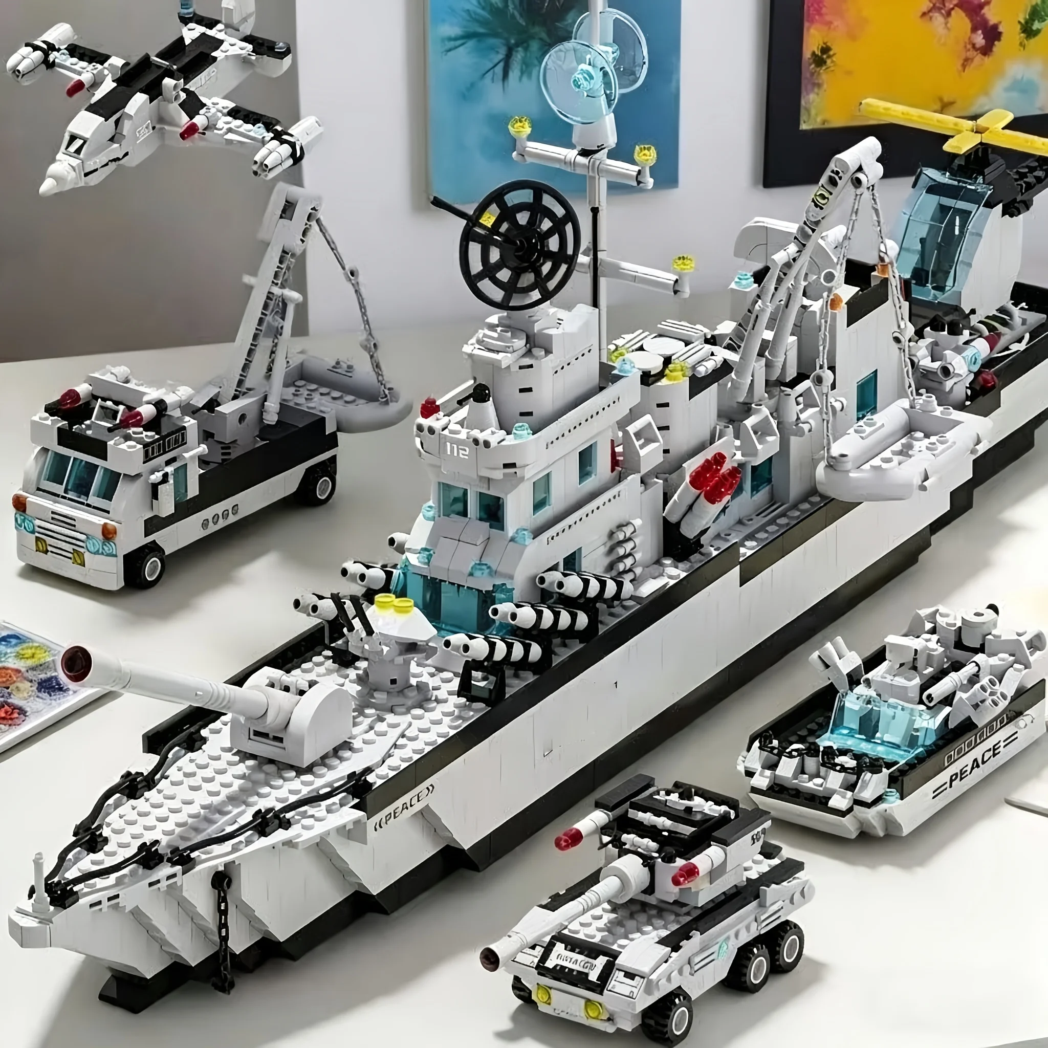 Набор строительных блоков для  – обзор и цена Model Kit Battleship