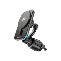 15W MagSafe 360 ° Rotating Ventilation Magnetic Wireless Car Charger Suitable for iPhone 16/15/14/13/12