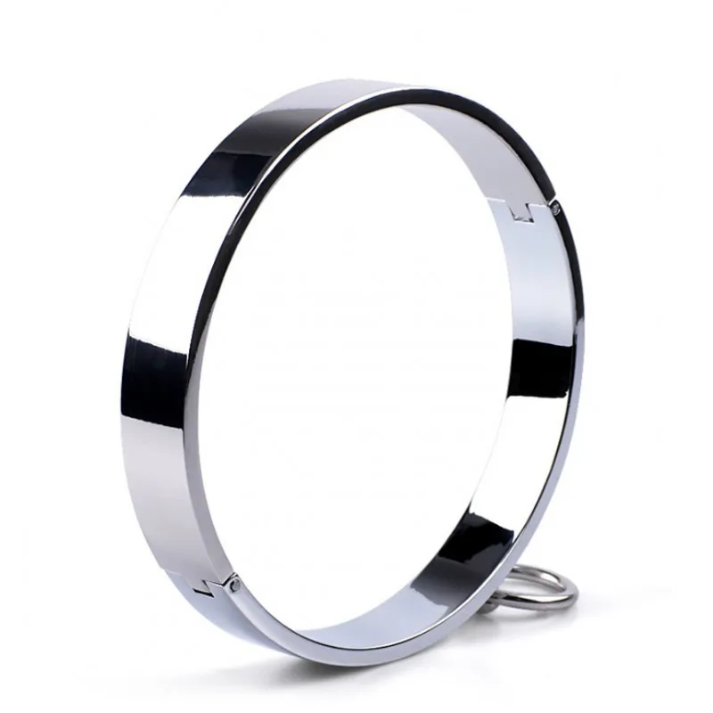 Metal Neck Ring Sex Collar Adult BDSM Slave Role Play metal Collar For Men Sex Games Couple Sex Bandage Drop shipping - Image 5