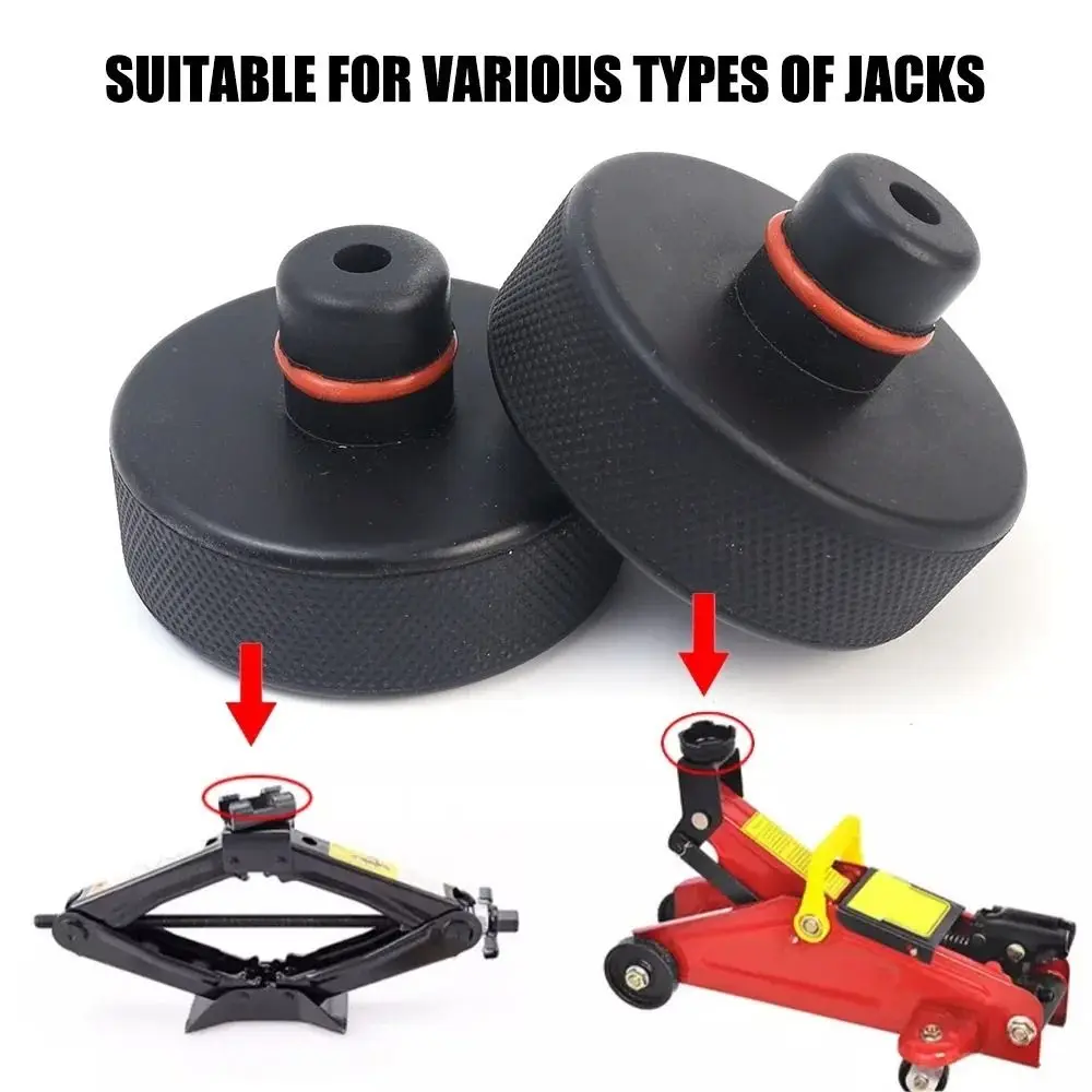 Nuovi cuscinetti Jack in gomma da 20mm adattatore per Jack Pad in Silicone nero per adattatore per punto di cuscino a pressione per Tesla Model 3/Y