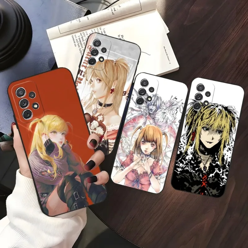 Misa Amane Rem Death Phone Case For Samsung Galaxy S30 S23 S22 S21 S20 Ultra Fe S10 S9 Note 20 10 Pro Plus Cover