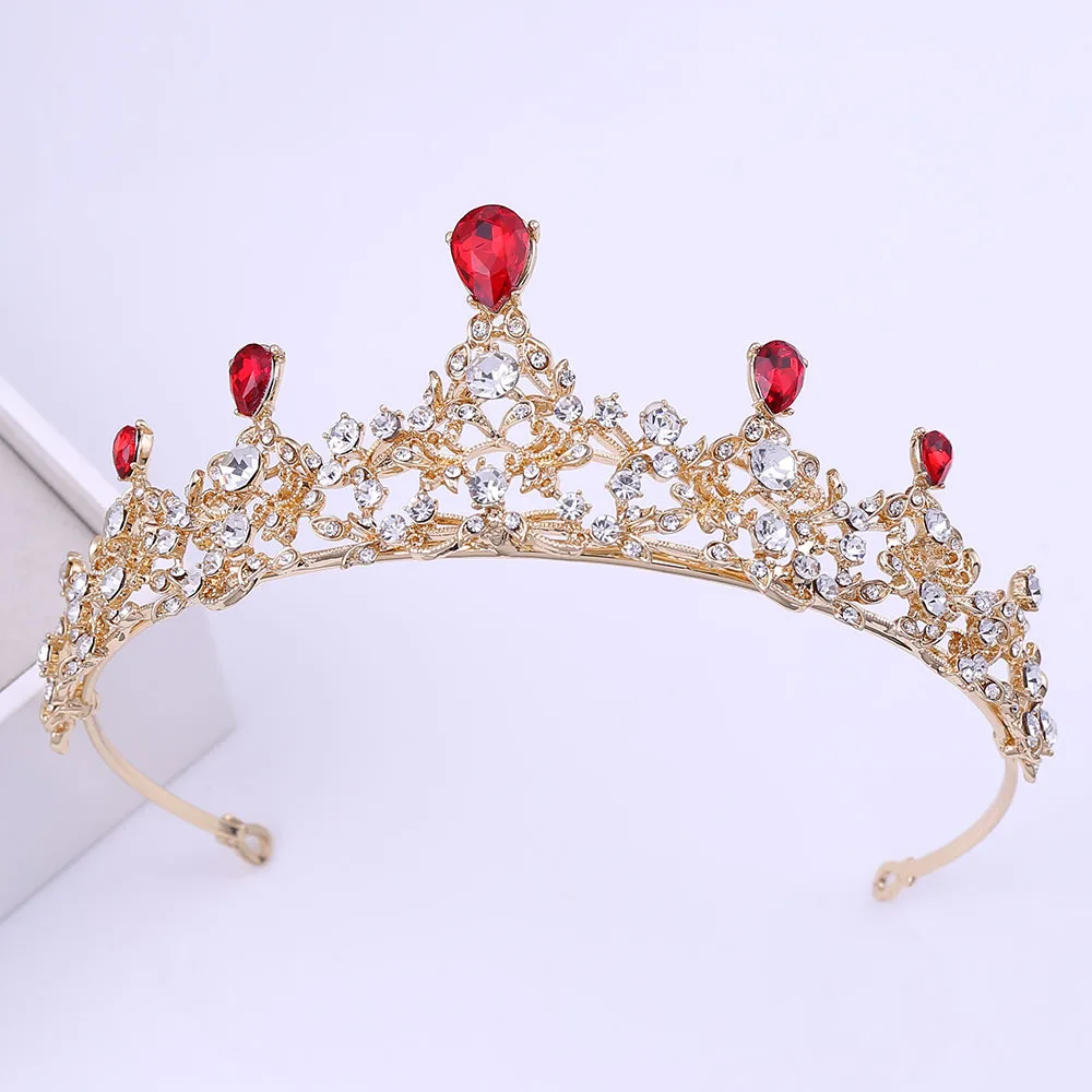 Girls Crown and Princess Headpiece Ideal for Weddings Prom Birthday Party Kids Tiara Beautiful and Elegant Design for Children