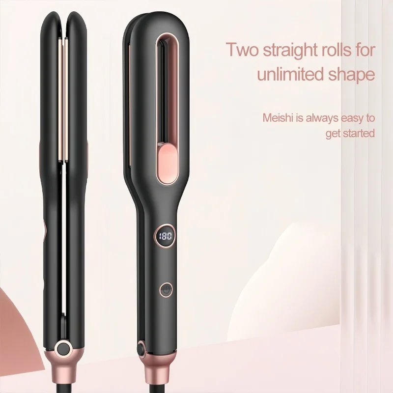 Factory Direct Hair Straightener Hollow Design Infrared Technology for Home Salon Commercial Use Convenient Straightening Clips