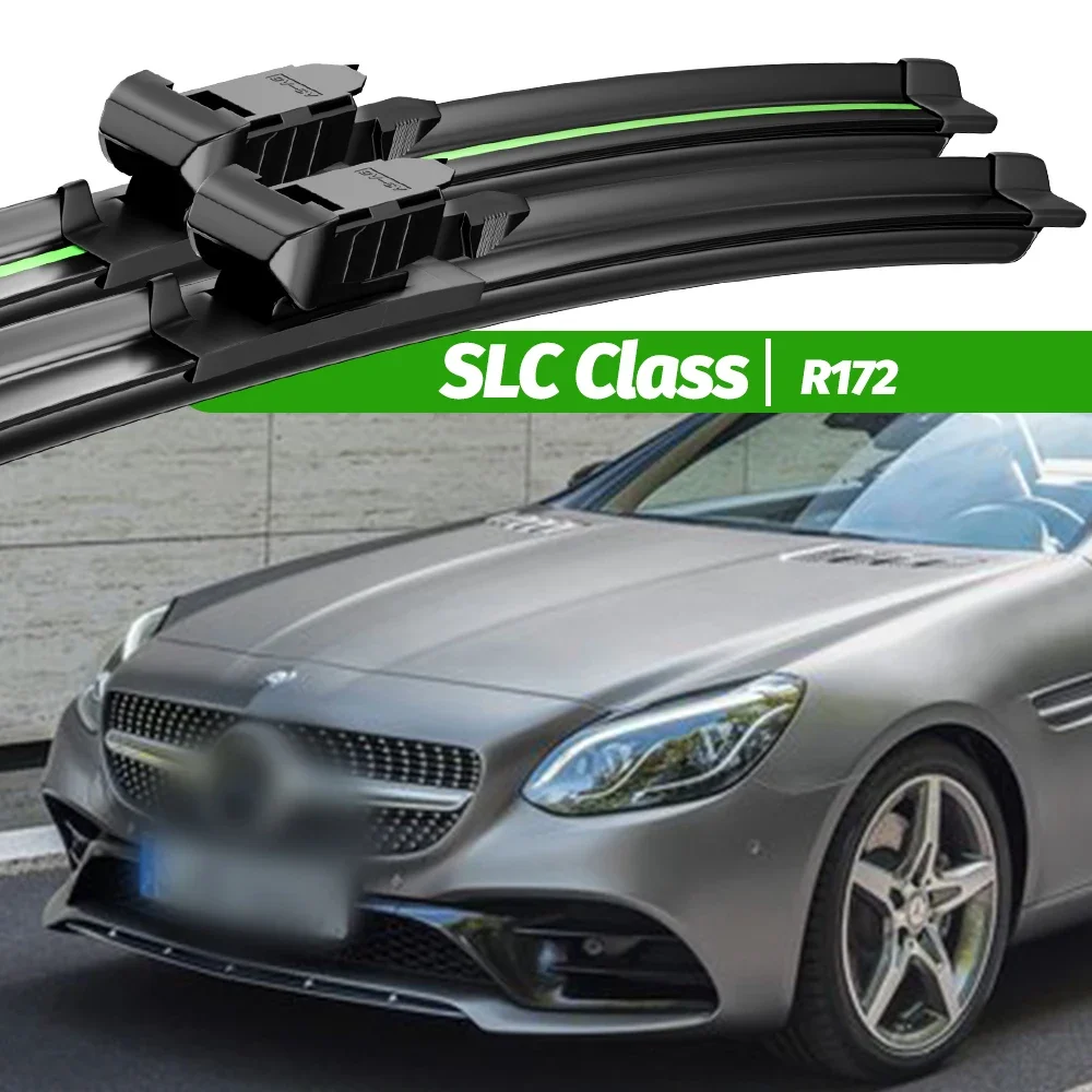 

For Mercedes Benz SLC Class R172 2016-2023 2pcs Front Windshield Wiper Blades 2017 2019 2020 2021 Windscreen Window Accessories