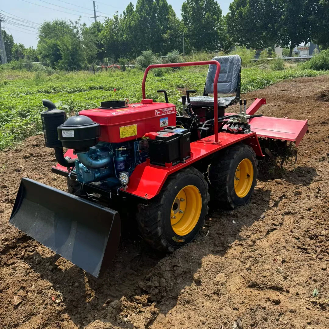 Tools Professional Agricultural Products Four Wheels Mini Tractor